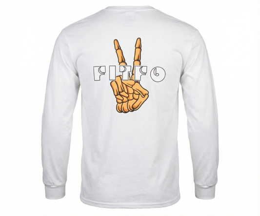 Long Sleeve Tee - White