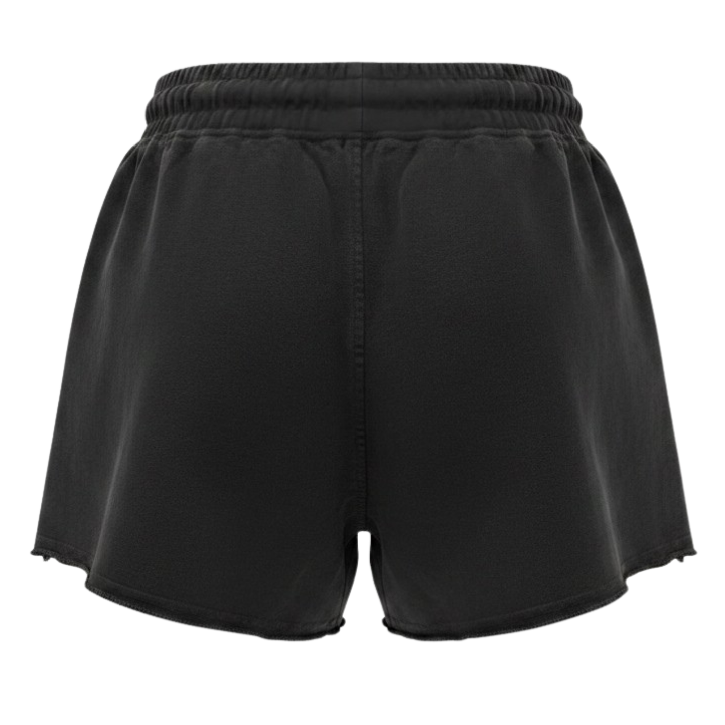 Snow Washed Drawstring Shorts