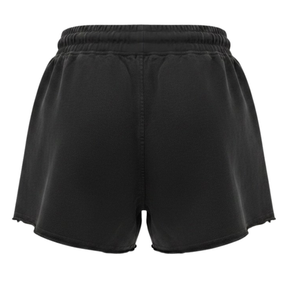 Snow Washed Drawstring Shorts